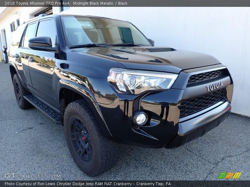 Midnight Black Metallic / Black 2018 Toyota 4Runner TRD Pro 4x4