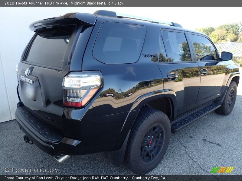 Midnight Black Metallic / Black 2018 Toyota 4Runner TRD Pro 4x4