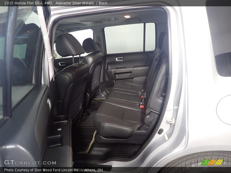 Alabaster Silver Metallic / Black 2015 Honda Pilot EX-L 4WD