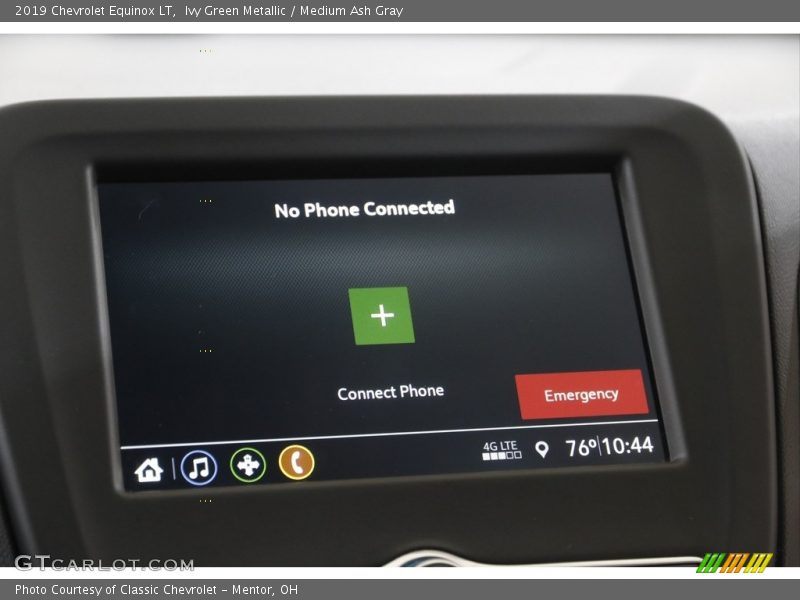 Ivy Green Metallic / Medium Ash Gray 2019 Chevrolet Equinox LT