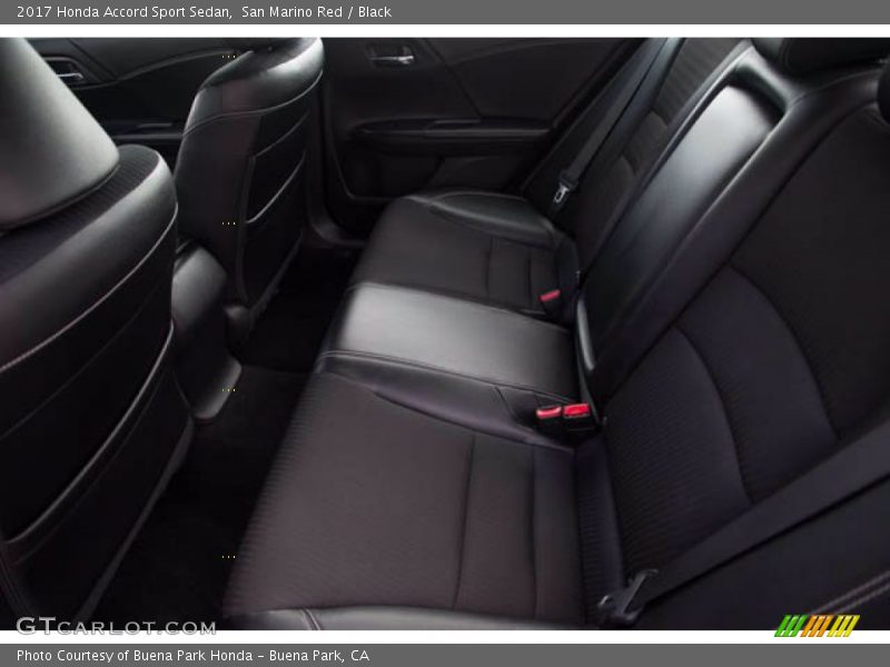 San Marino Red / Black 2017 Honda Accord Sport Sedan
