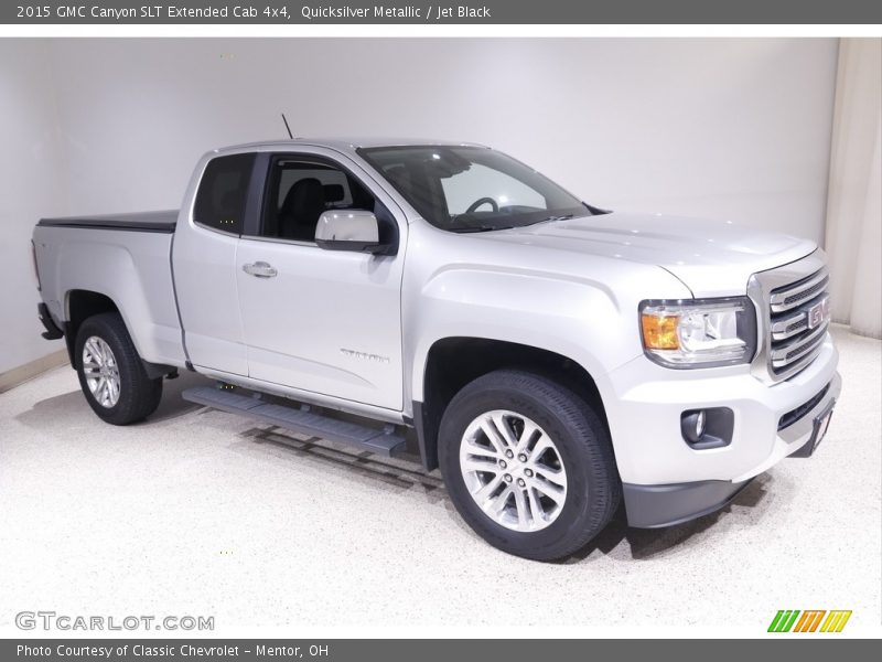  2015 Canyon SLT Extended Cab 4x4 Quicksilver Metallic