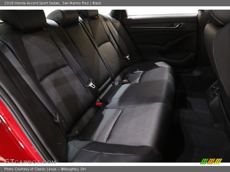 San Marino Red / Black 2018 Honda Accord Sport Sedan