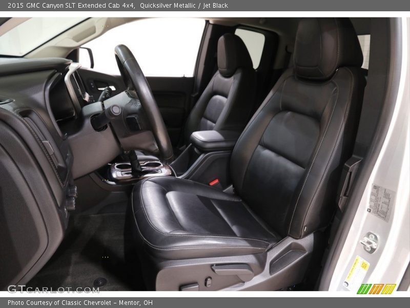 Front Seat of 2015 Canyon SLT Extended Cab 4x4