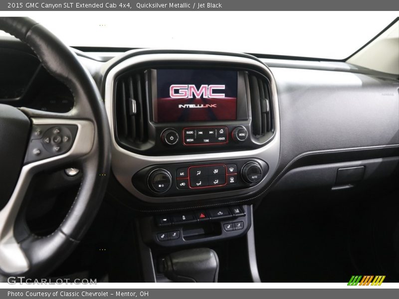 Controls of 2015 Canyon SLT Extended Cab 4x4