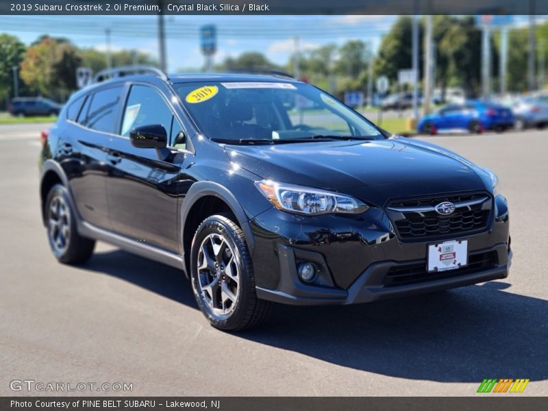 Crystal Black Silica / Black 2019 Subaru Crosstrek 2.0i Premium