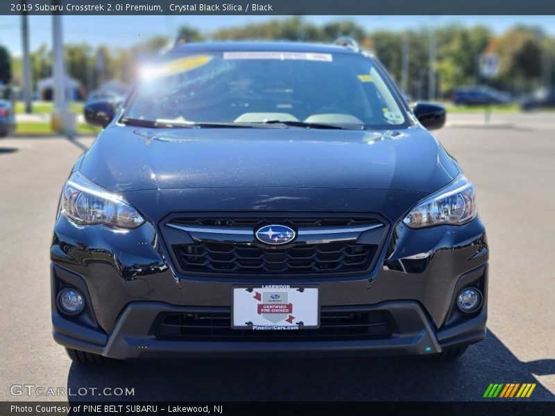 Crystal Black Silica / Black 2019 Subaru Crosstrek 2.0i Premium