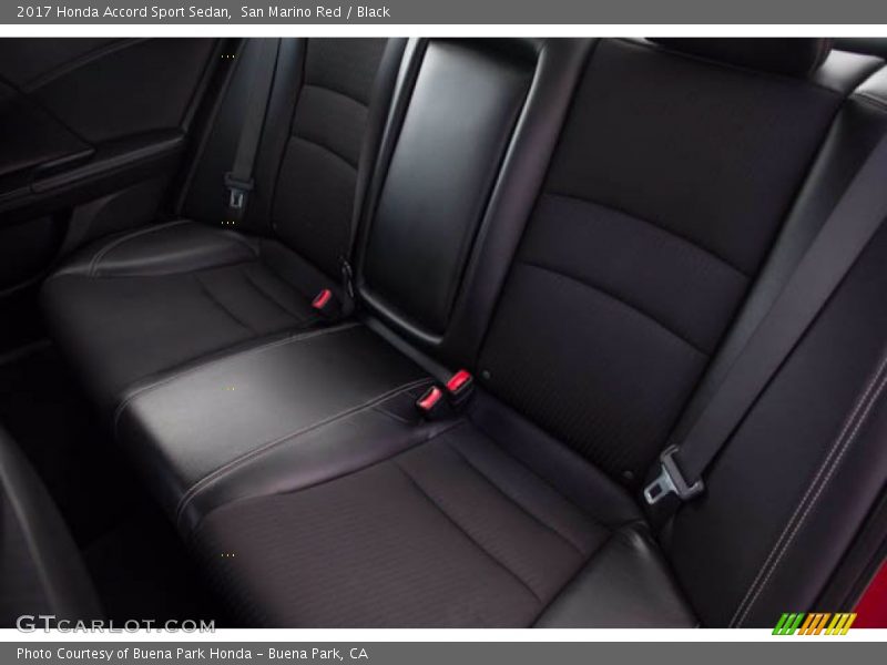 San Marino Red / Black 2017 Honda Accord Sport Sedan