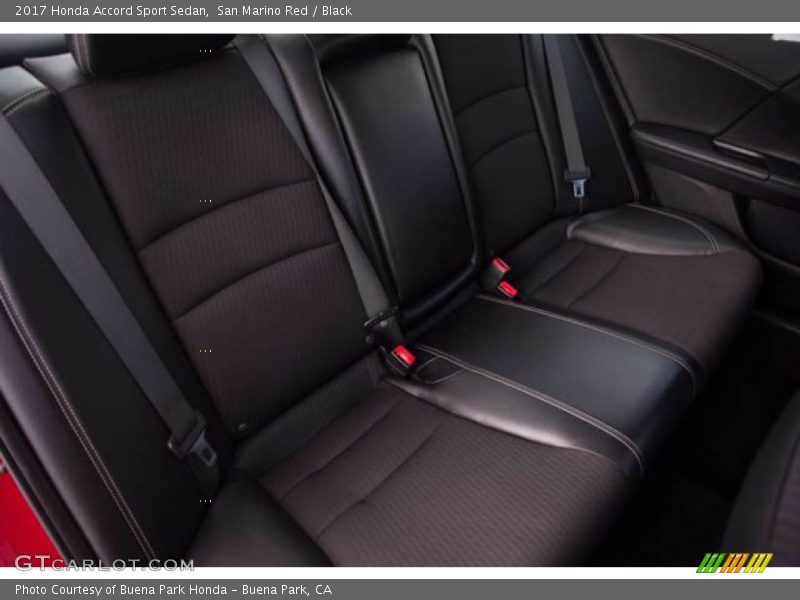 San Marino Red / Black 2017 Honda Accord Sport Sedan