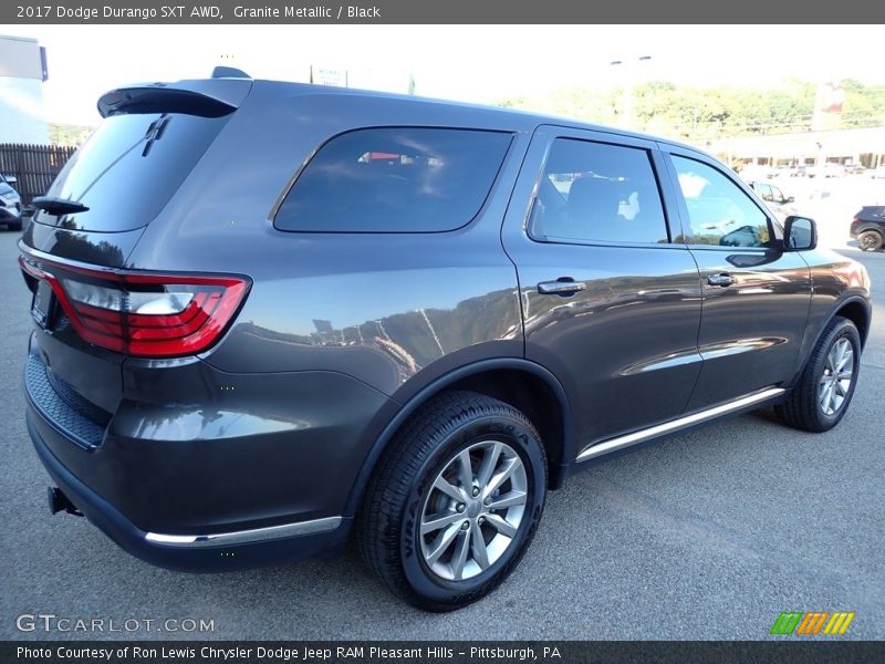 Granite Metallic / Black 2017 Dodge Durango SXT AWD