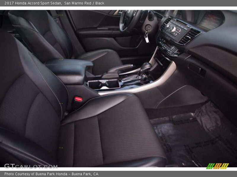 San Marino Red / Black 2017 Honda Accord Sport Sedan