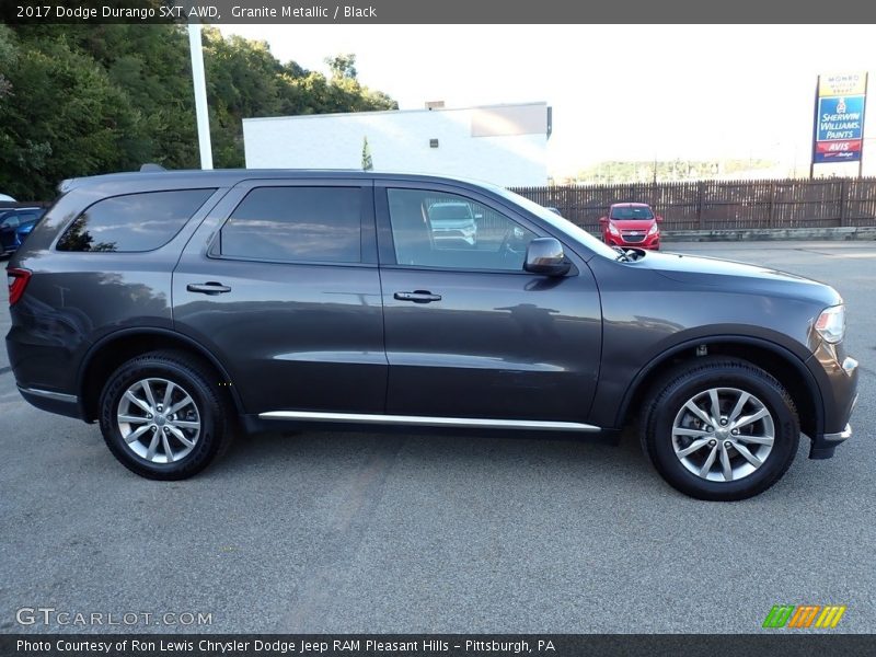 Granite Metallic / Black 2017 Dodge Durango SXT AWD