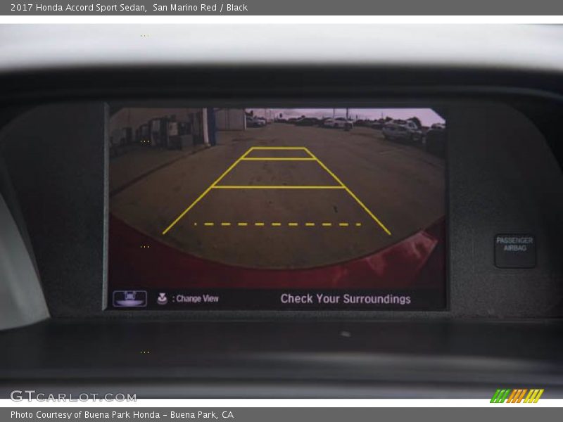 San Marino Red / Black 2017 Honda Accord Sport Sedan