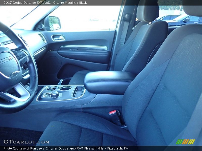 Granite Metallic / Black 2017 Dodge Durango SXT AWD