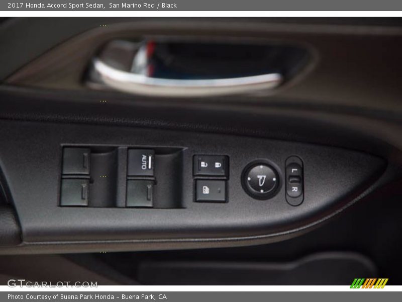 San Marino Red / Black 2017 Honda Accord Sport Sedan