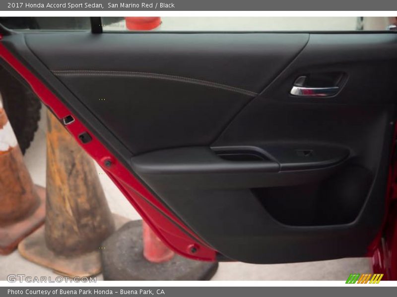 San Marino Red / Black 2017 Honda Accord Sport Sedan