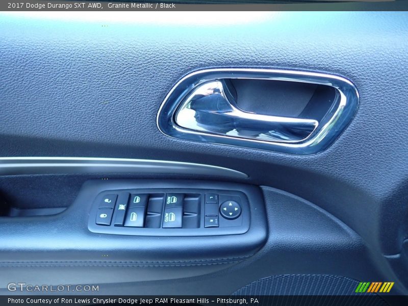 Granite Metallic / Black 2017 Dodge Durango SXT AWD