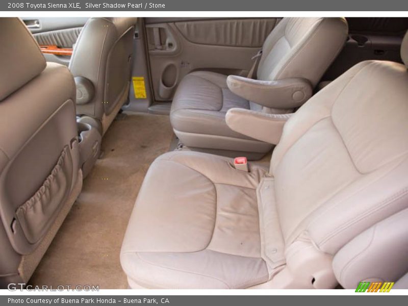 Silver Shadow Pearl / Stone 2008 Toyota Sienna XLE
