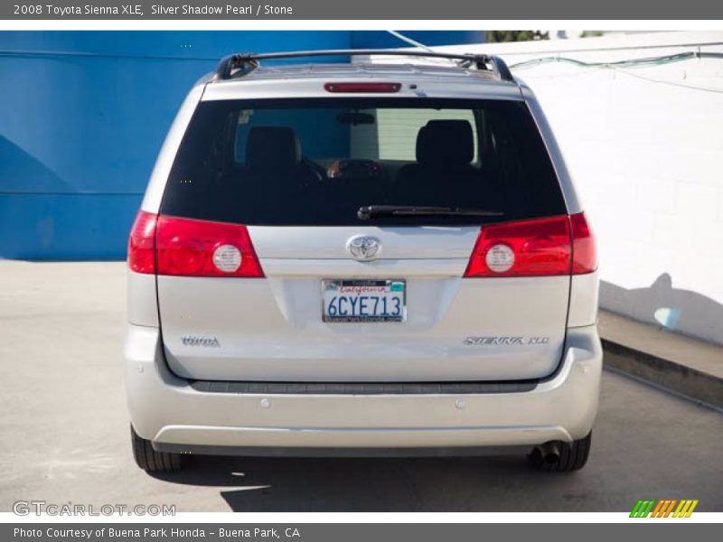 Silver Shadow Pearl / Stone 2008 Toyota Sienna XLE