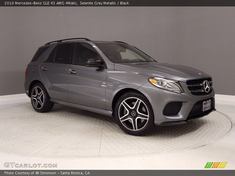 Selenite Grey Metallic / Black 2019 Mercedes-Benz GLE 43 AMG 4Matic