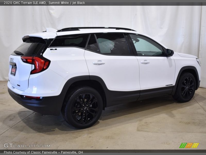 Summit White / Jet Black 2020 GMC Terrain SLE AWD