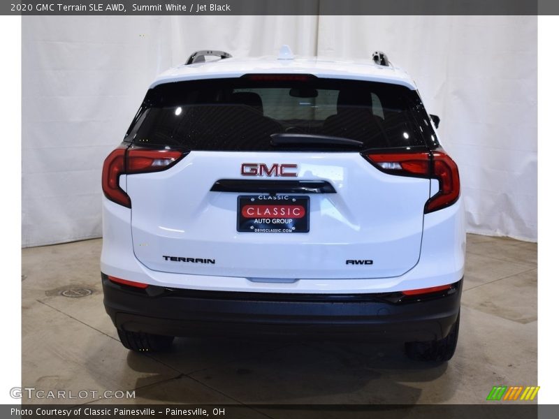 Summit White / Jet Black 2020 GMC Terrain SLE AWD