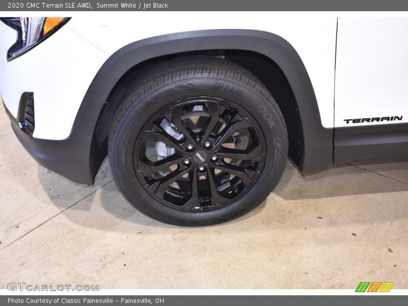 Summit White / Jet Black 2020 GMC Terrain SLE AWD
