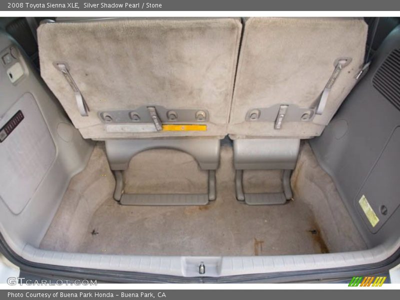 Silver Shadow Pearl / Stone 2008 Toyota Sienna XLE