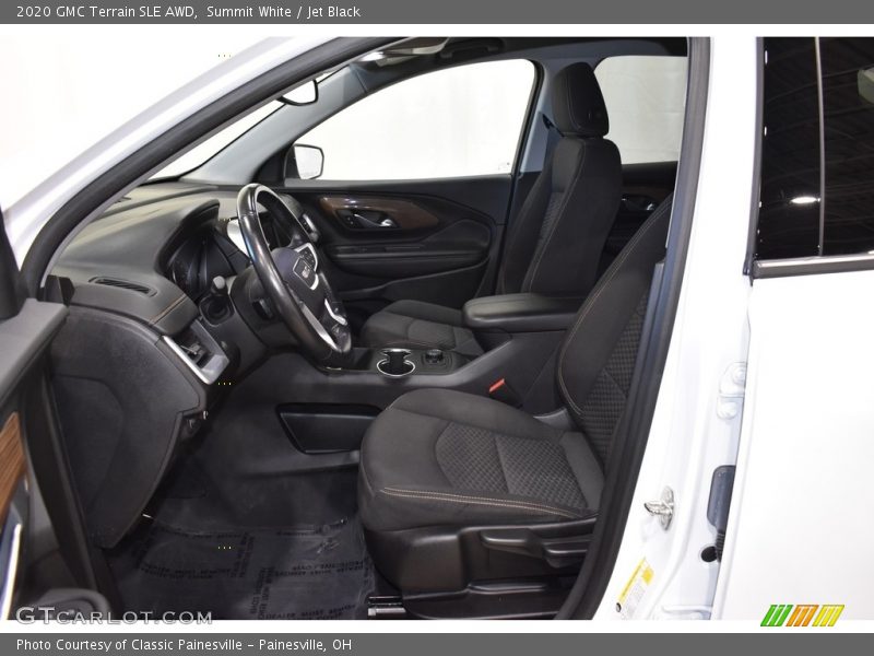Summit White / Jet Black 2020 GMC Terrain SLE AWD