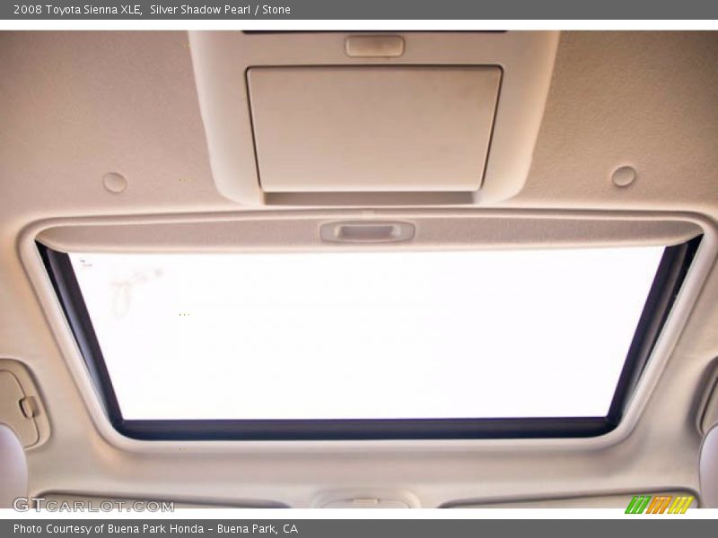 Silver Shadow Pearl / Stone 2008 Toyota Sienna XLE