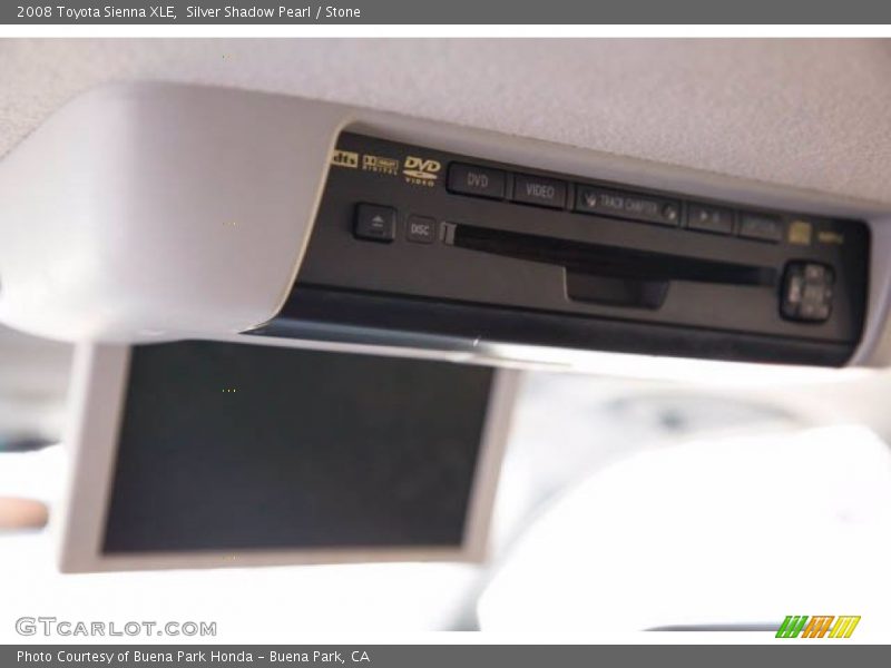 Silver Shadow Pearl / Stone 2008 Toyota Sienna XLE