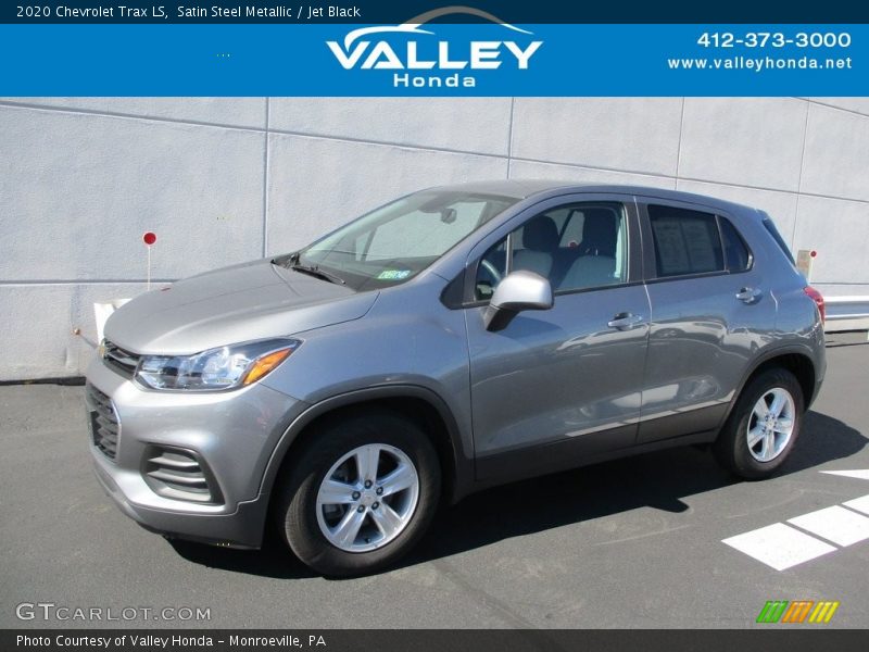 Satin Steel Metallic / Jet Black 2020 Chevrolet Trax LS