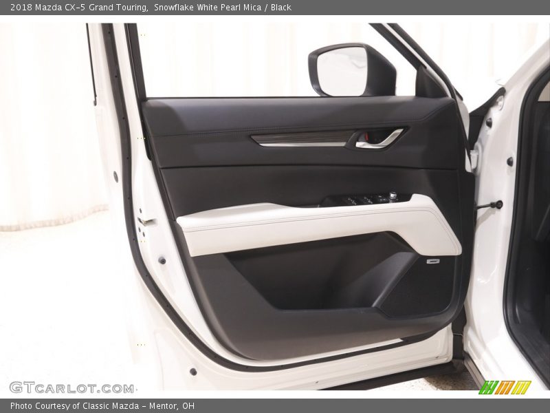 Snowflake White Pearl Mica / Black 2018 Mazda CX-5 Grand Touring