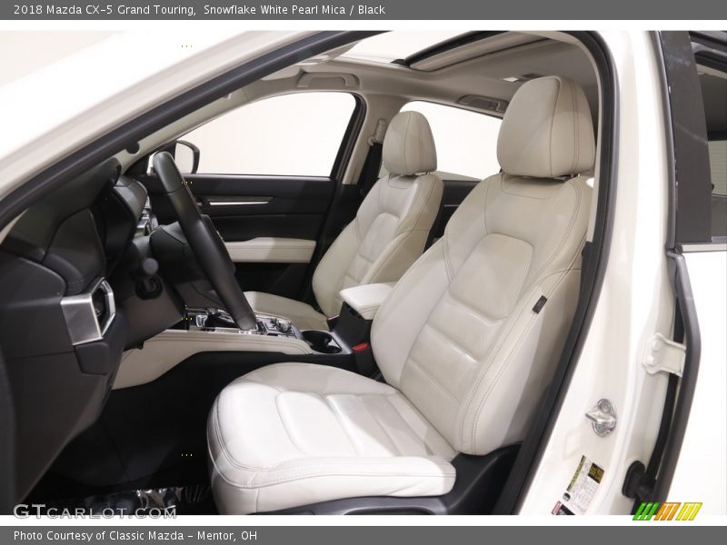 Snowflake White Pearl Mica / Black 2018 Mazda CX-5 Grand Touring