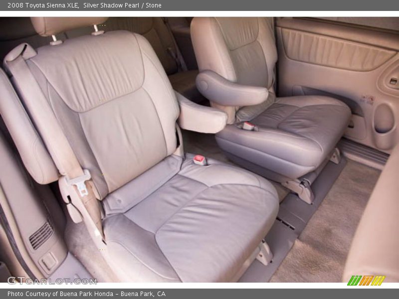Silver Shadow Pearl / Stone 2008 Toyota Sienna XLE