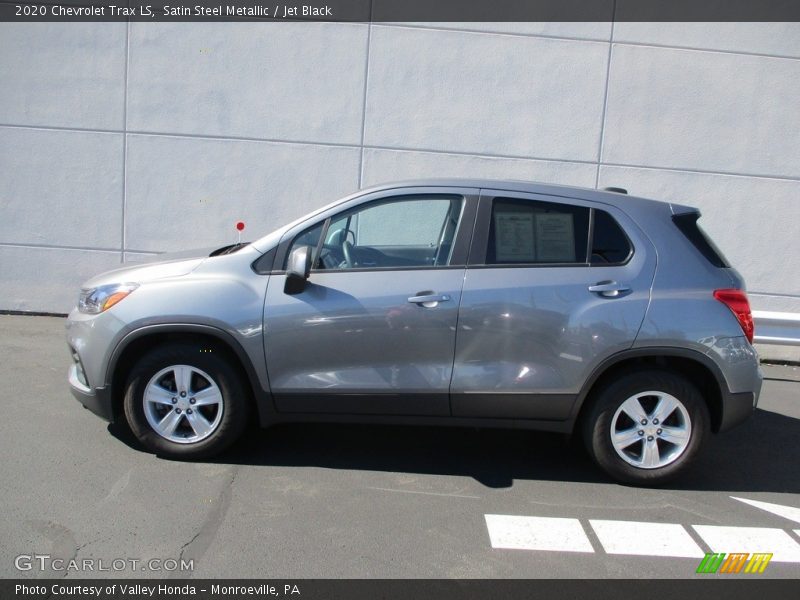 Satin Steel Metallic / Jet Black 2020 Chevrolet Trax LS