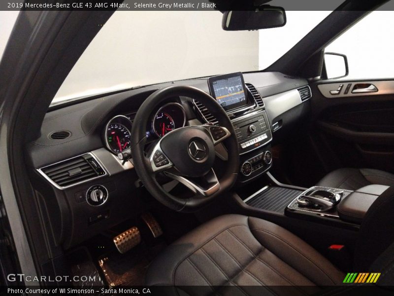 Selenite Grey Metallic / Black 2019 Mercedes-Benz GLE 43 AMG 4Matic