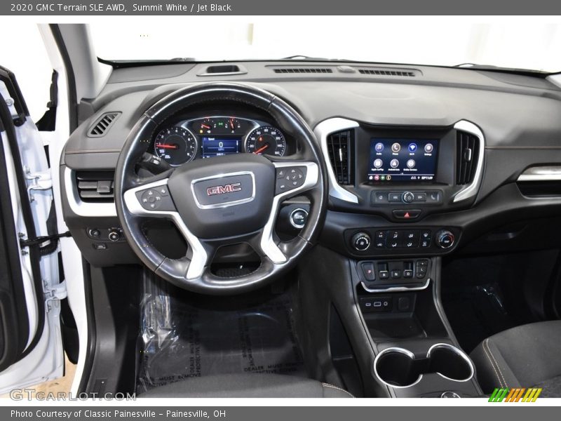 Summit White / Jet Black 2020 GMC Terrain SLE AWD