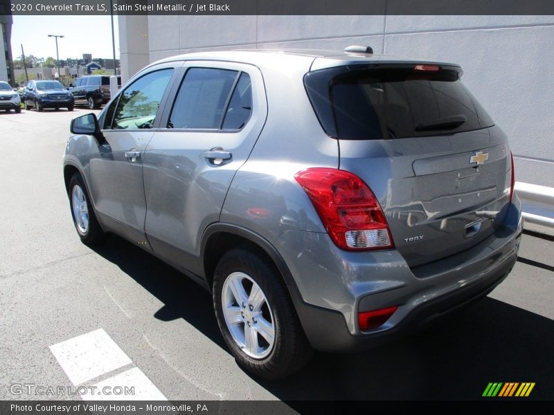 Satin Steel Metallic / Jet Black 2020 Chevrolet Trax LS