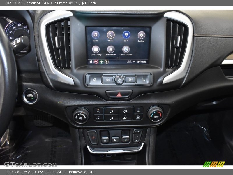 Summit White / Jet Black 2020 GMC Terrain SLE AWD