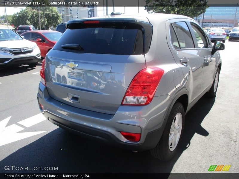 Satin Steel Metallic / Jet Black 2020 Chevrolet Trax LS