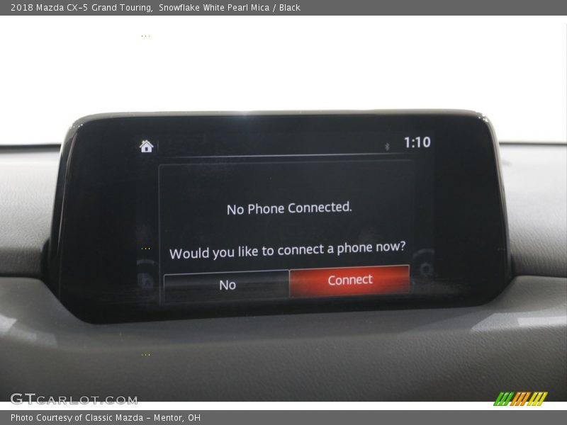 Snowflake White Pearl Mica / Black 2018 Mazda CX-5 Grand Touring