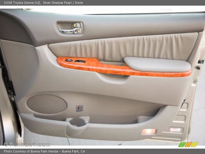 Silver Shadow Pearl / Stone 2008 Toyota Sienna XLE