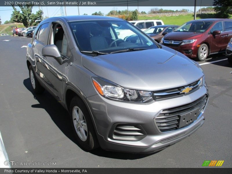 Satin Steel Metallic / Jet Black 2020 Chevrolet Trax LS