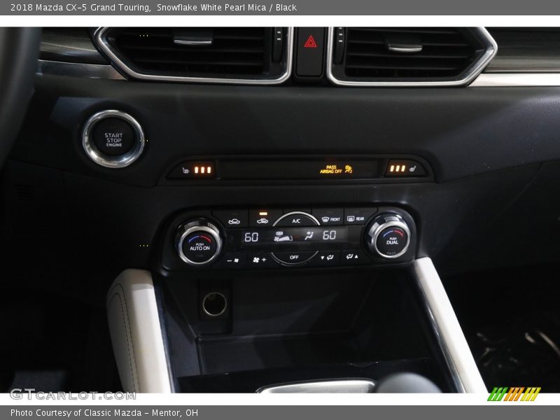 Snowflake White Pearl Mica / Black 2018 Mazda CX-5 Grand Touring
