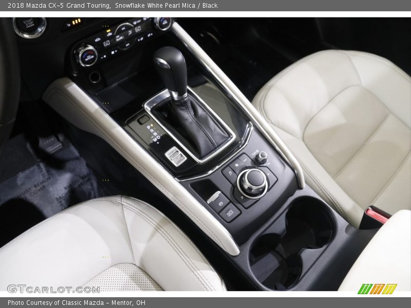 Snowflake White Pearl Mica / Black 2018 Mazda CX-5 Grand Touring