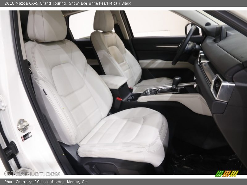 Snowflake White Pearl Mica / Black 2018 Mazda CX-5 Grand Touring