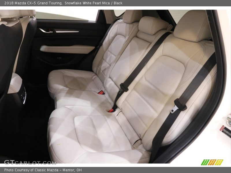 Snowflake White Pearl Mica / Black 2018 Mazda CX-5 Grand Touring