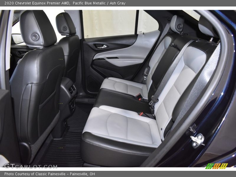 Pacific Blue Metallic / Ash Gray 2020 Chevrolet Equinox Premier AWD