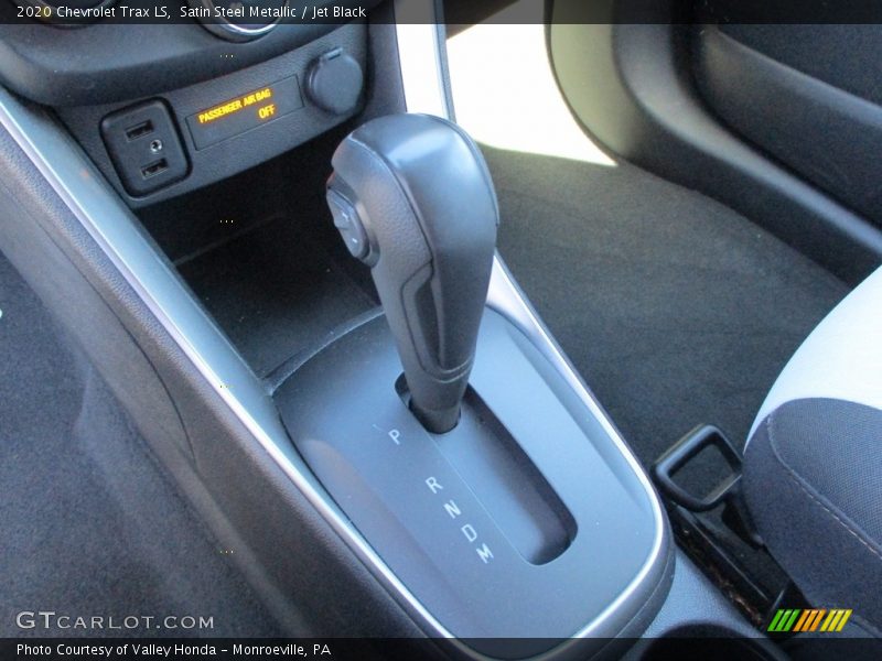 Satin Steel Metallic / Jet Black 2020 Chevrolet Trax LS